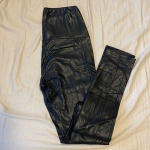 Wilfred Free leather leggings